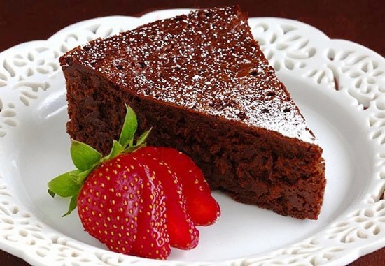 Шоколадный пирог с какао