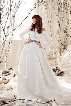 Как выбрать зимнее свадебное платье
