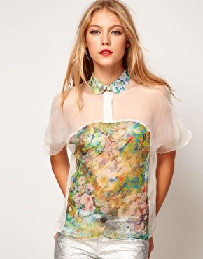 Модные блузки весна 2013