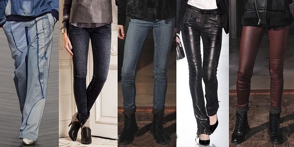 Модные джинсы осень 2013