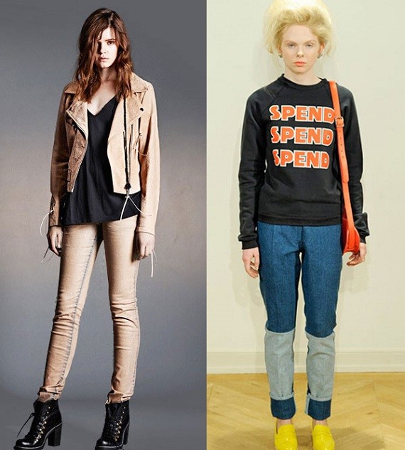 Модные джинсы зима 2013/2014
