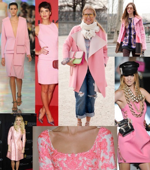 В моде розовый цвет