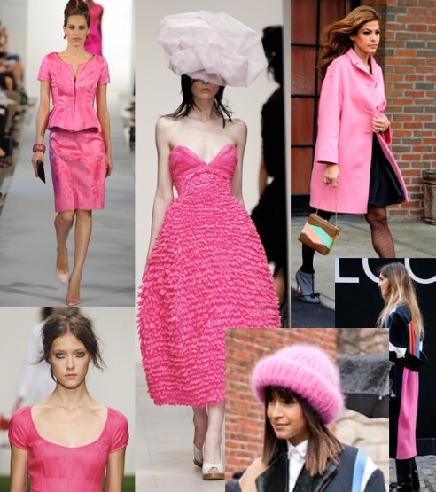 В моде розовый цвет
